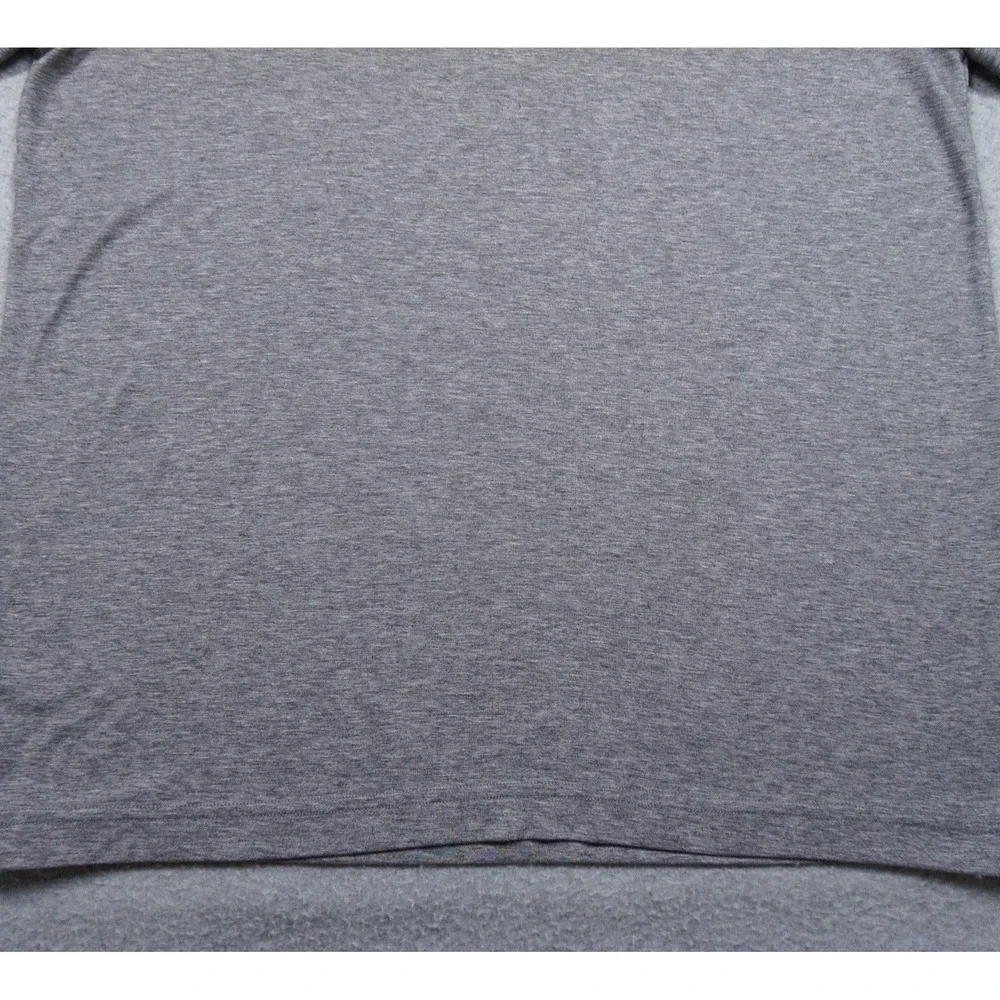 Outdoor Voices Shirt Mens Medium Gray Crewneck Short Sleeve Stretch Casual Adult